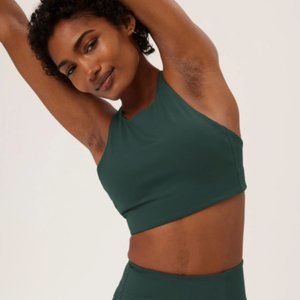The Girlfriend Collective Topanga Halter Bra - MOSS